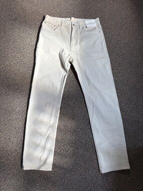 Mens Madewell The Allday 1991 Straight Pant, 30x32, NWT